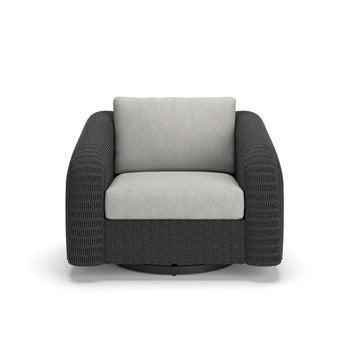 Baymont Cove Outdoor Swivel Glider Chair with Cushion - Gray