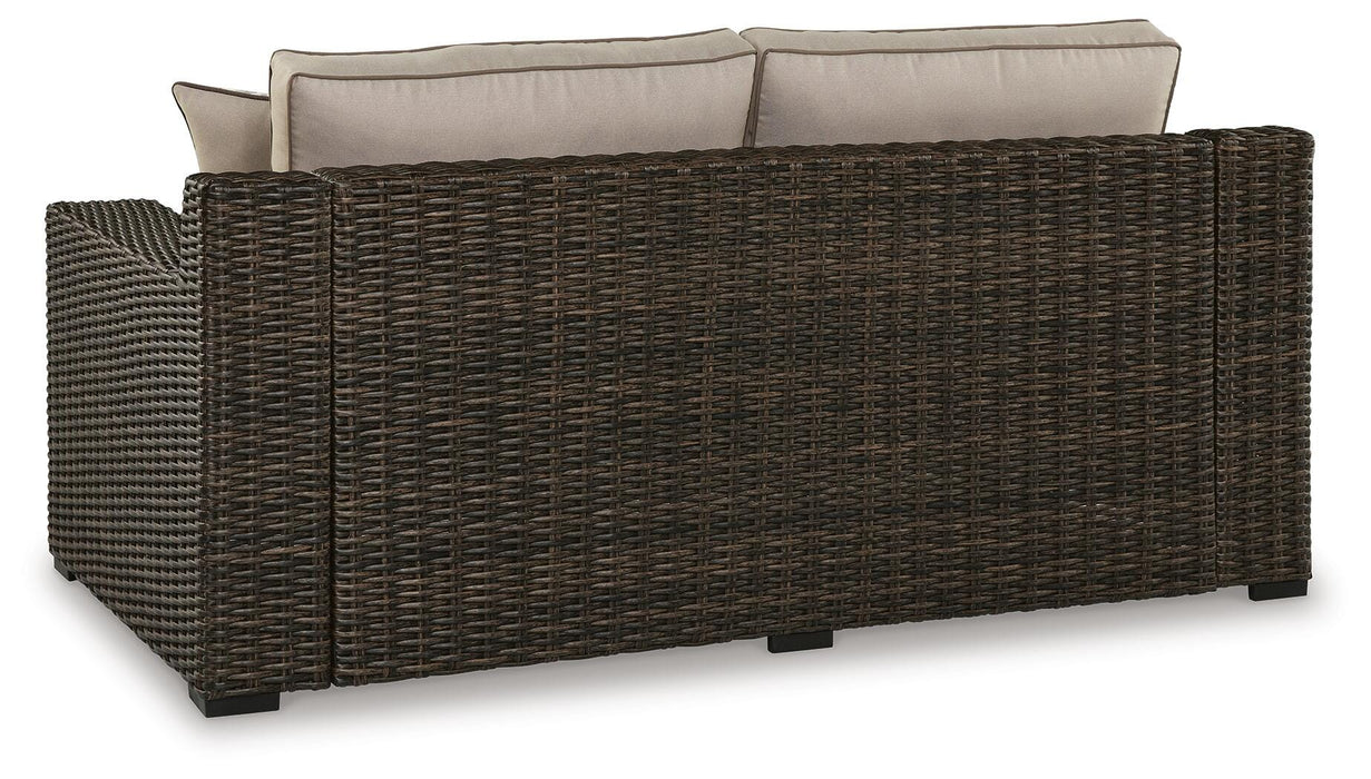 Coastline Bay Outdoor Loveseat with Cushion - image 5