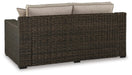 Coastline Bay Outdoor Loveseat with Cushion - image 5