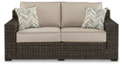 Coastline Bay Outdoor Loveseat with Cushion - image 3