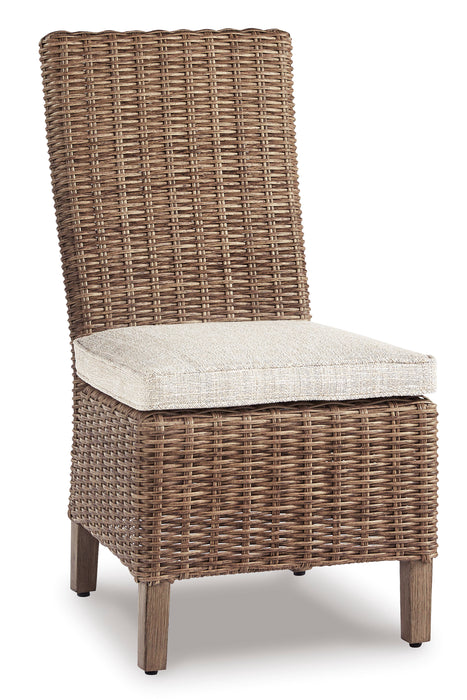 Beachcroft Outdoor Side Chair with Cushion (Set of 2)