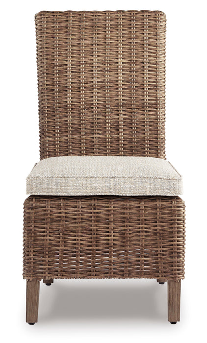 Beachcroft Outdoor Side Chair with Cushion (Set of 2)