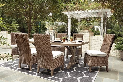 Beachcroft Outdoor Dining Table with 6 Chairs