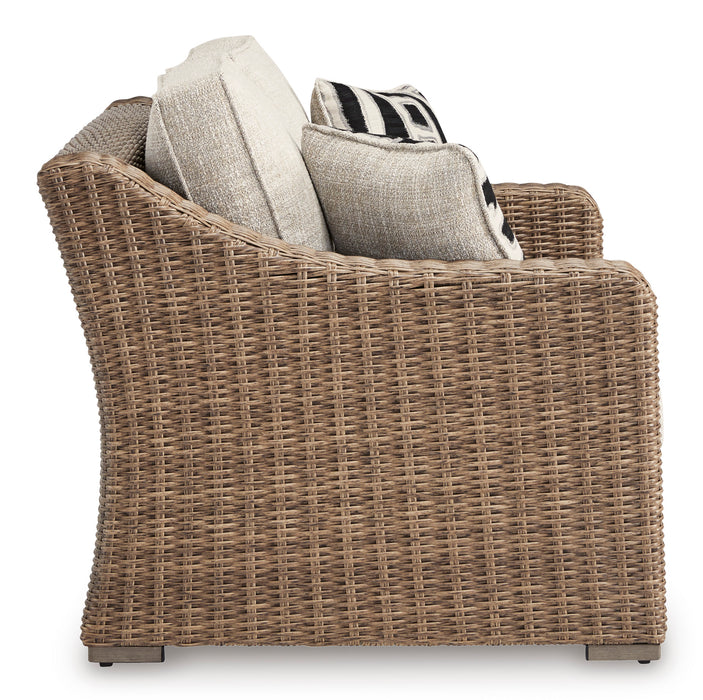 Beachcroft Outdoor Loveseat with Cushion