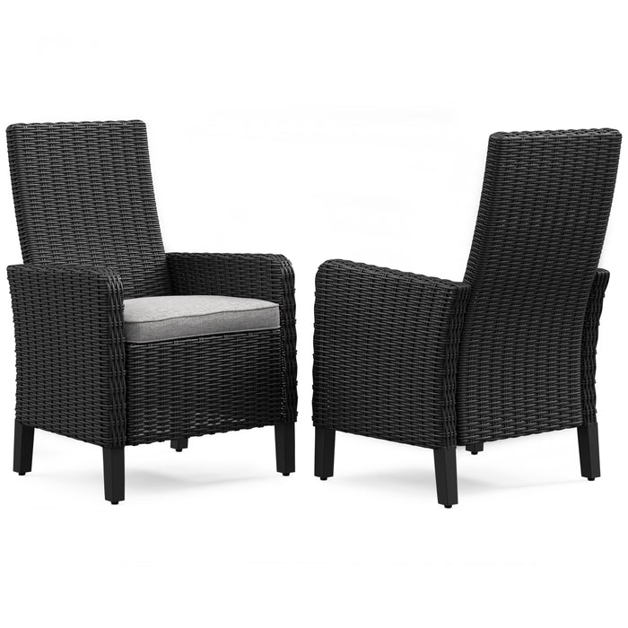 Beachcroft Outdoor Arm Chair with Cushion (Set of 2)