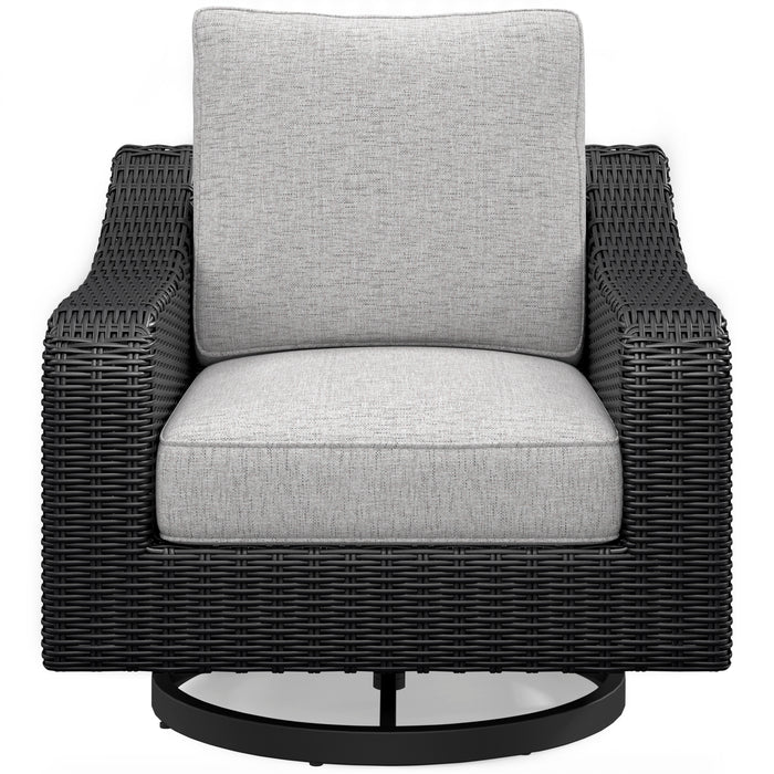 Beachcroft Outdoor Swivel Lounge with Cushion