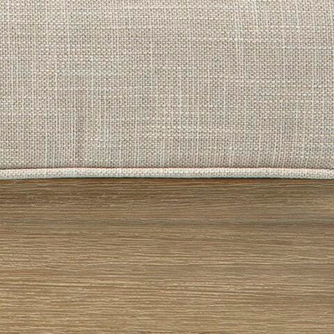 Clare View Sofa with Cushion - White;Brown/Beige