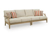 Clare View Sofa with Cushion - Brown/Beige