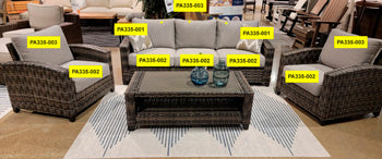 Oasis Court Seat Cushion - image 1