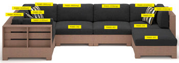 Citrine Park Seat Cushion - image 1
