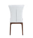 Modern Tufted Side Chair w/ Solid Wood Frame - 2 per box PEGGY-SC-WAL