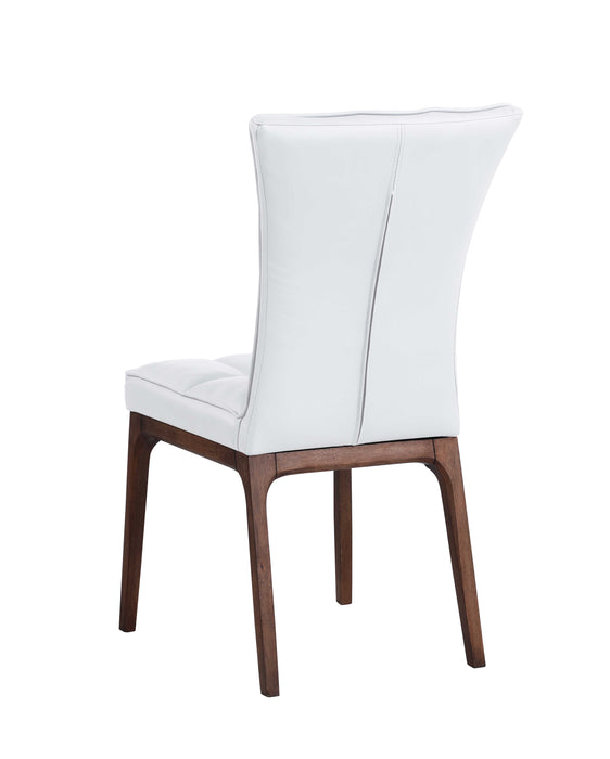 Modern Tufted Side Chair w/ Solid Wood Frame - 2 per box PEGGY-SC-WAL