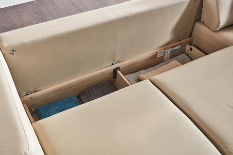 Picasso Sectional - Cream