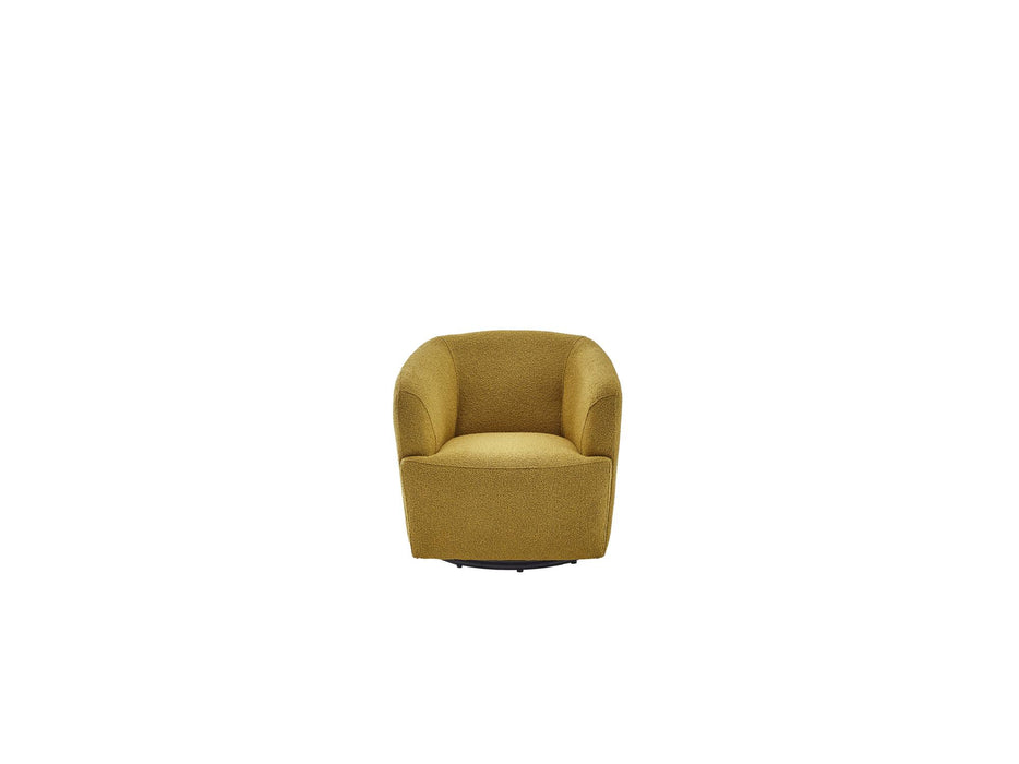 Picasso Swivel Chair - Oscar Mustard