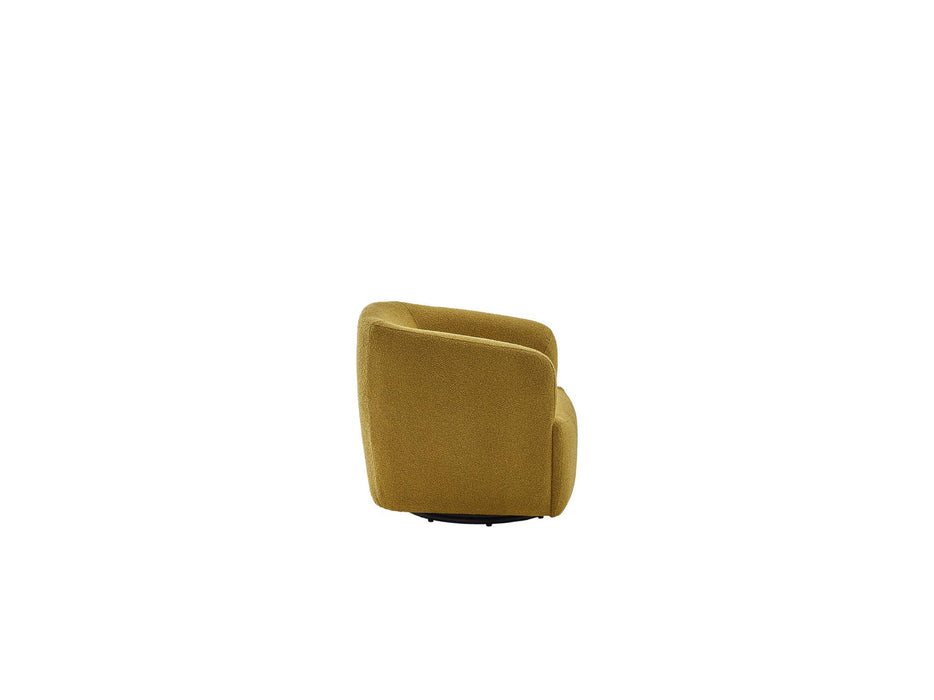 Picasso Swivel Chair - Oscar Mustard