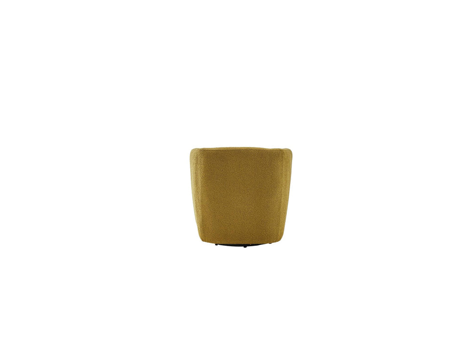 Picasso Swivel Chair - Oscar Mustard