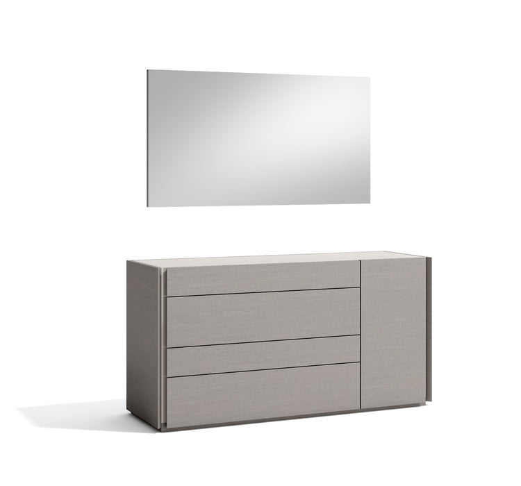 Porto Mirror in Grey 17865-M