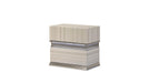 Leonor Nightstand – LEONOR NIGHTSTAND W/LED by Galaxy Home Furnishings