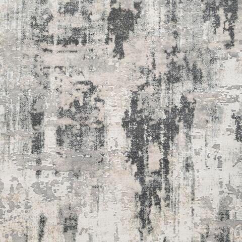 Mazatl 7'10" x 10'2" Rug - Black/Gray;Brown/Beige;Green