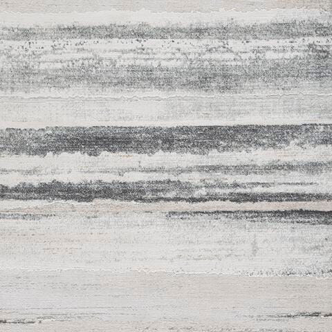 Abanett 7'10" x 10'2" Rug - Black/Gray;Brown/Beige;Green