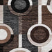 Guintte 8'2" x 9'6" Rug - Black/Gray;Brown/Beige