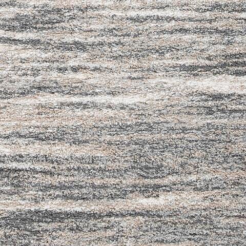 Gizela 7'10" x 10' Rug - White;Black/Gray;Brown/Beige