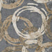 Faelyn 7'10" x 9'10" Rug - Black/Gray;Brown/Beige