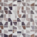Jettner 7'10" x 10' Rug - White;Black/Gray;Brown/Beige