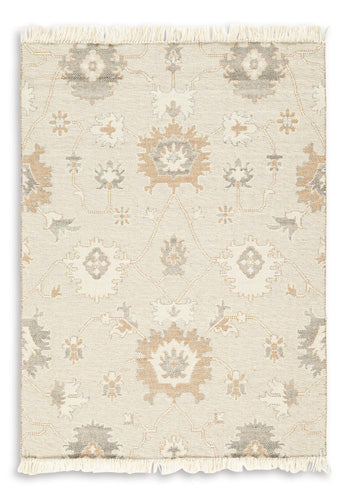 Calkin 8' x 10' Rug - Black/Gray;Brown/Beige