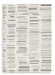 Leesdale 8' x 10' Rug - White;Black/Gray;Brown/Beige
