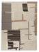 Kencher 8' x 10' Rug - Black/Gray;Brown/Beige
