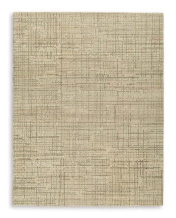 Janston 5' x 7' Rug - Brown/Beige