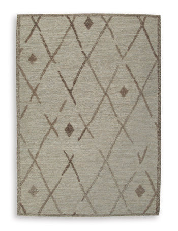 Guyford 8' x 10' Rug - Brown/Beige