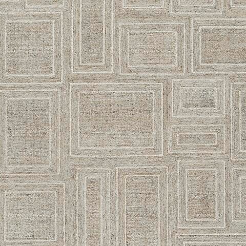 Brickburgh 8' x 10' Rug - Black/Gray;Brown/Beige