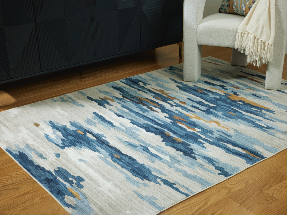 Vinlett 5' x 7' Washable Rug - image 2