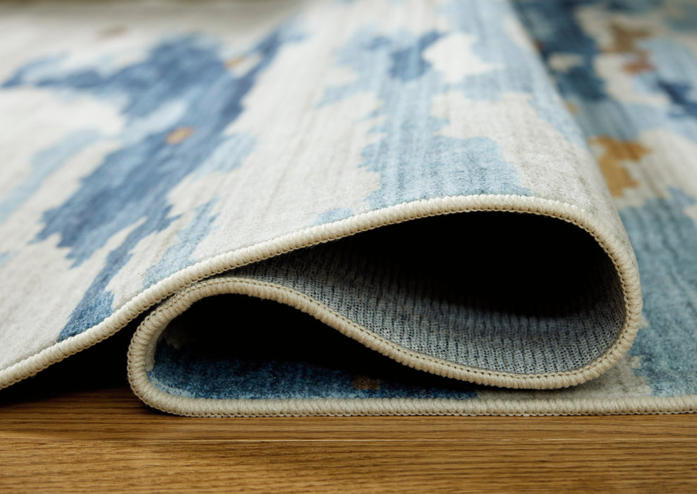 Vinlett 8' x 10' Washable Rug