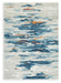Vinlett 5' x 7' Washable Rug - image 1