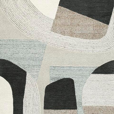 Edrickhill 8' x 10' Rug - Black/Gray;Brown/Beige