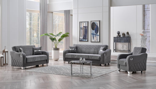 Renato Gray Living Room Set