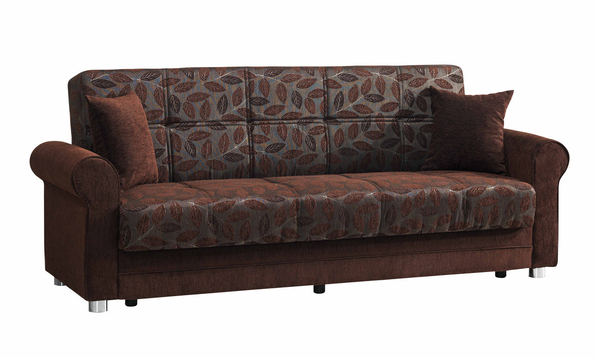 Ottomanson Rio Grande Collection Upholstered Convertible Sofabed with Storage