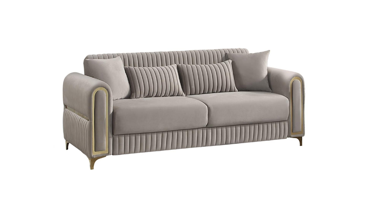 Ruby Sofa – Ruby Sofa Taupe by Galaxy Home Furnishings