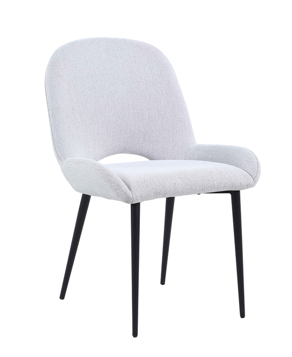 Contemporary Side Chair w/ Bucket Seat - 2 per box MARJORIE-SC-GRY