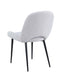 Contemporary Side Chair w/ Bucket Seat - 2 per box MARJORIE-SC-GRY