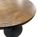 Sadie 30in Rd Dining Table Java