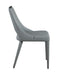 Contemporary Fully Upholstered Side Chair - 2 Per Box SAMIRA-SC-GRY