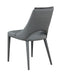 Contemporary Fully Upholstered Side Chair - 2 Per Box SAMIRA-SC-GRY