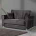 Ottomanson Sara Collection Upholstered Convertible Loveseat with Storage