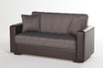 Sidney Love Seat - Bolzoni Brown