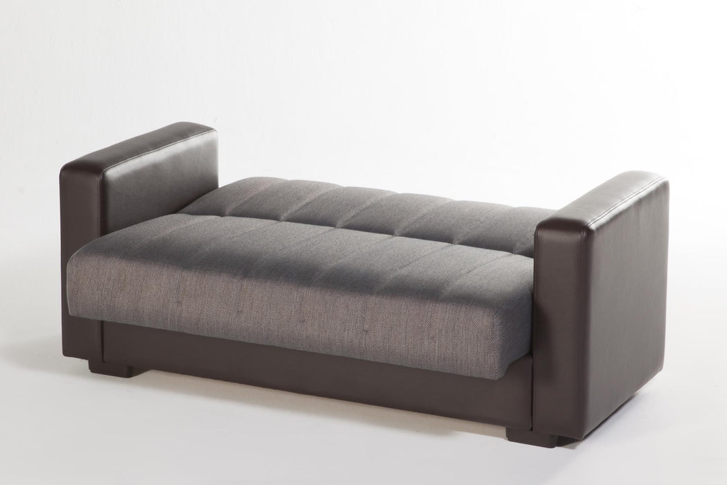 Sidney Love Seat - Bolzoni Brown