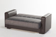 Sidney Love Seat - Bolzoni Brown
